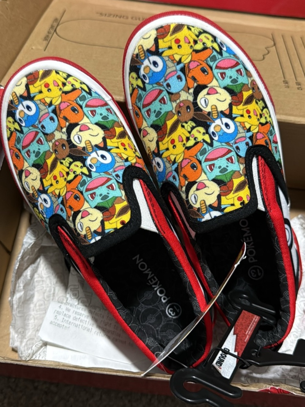 Pokémon Kids' Slip-On Canvas Shoes